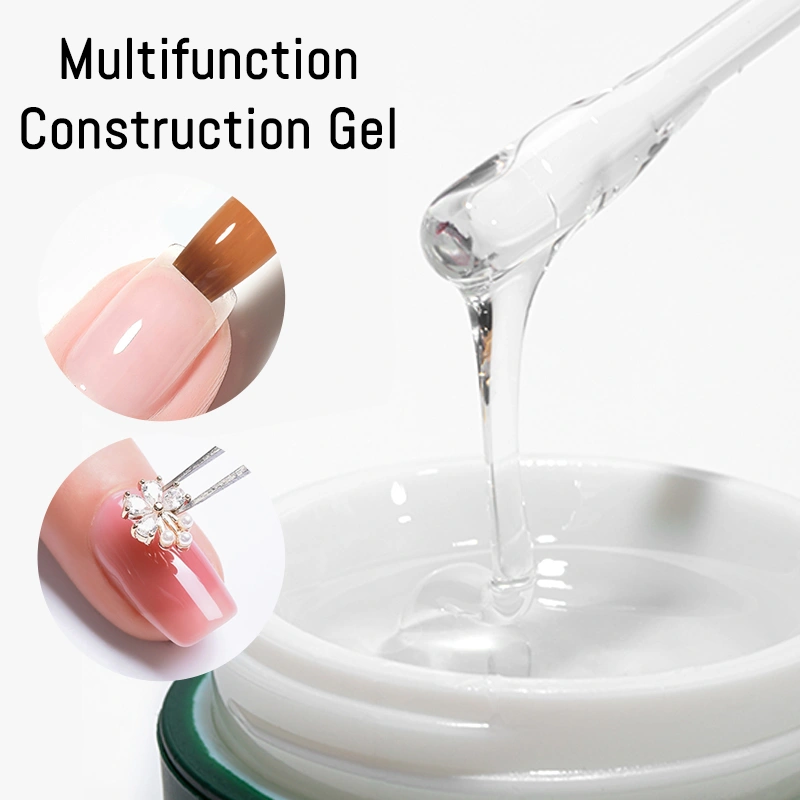 Clear Gel Polish Soak Off Strength No Wipe Base Coat