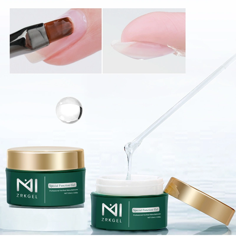 Clear Gel Polish Soak Off Strength No Wipe Base Coat