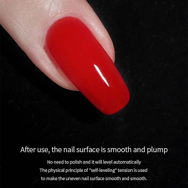 прозрачный гель-лак soak off strength не требует протирания базовый слой