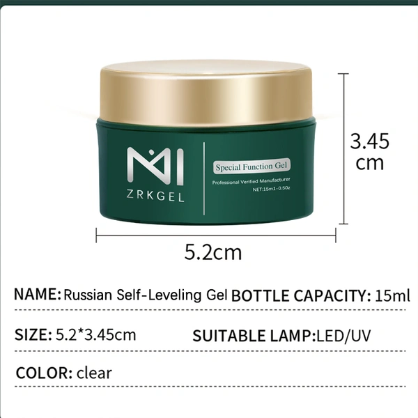 прозрачный гель-лак soak off strength не требует протирания базовый слой