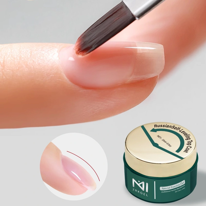 Clear Gel Polish Soak Off Strength No Wipe Base Coat