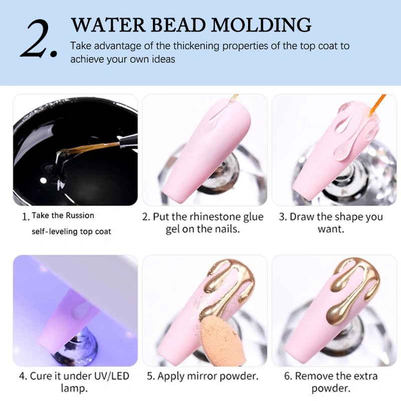 Clear Gel Polish Soak Off Strength No Wipe Base Coat