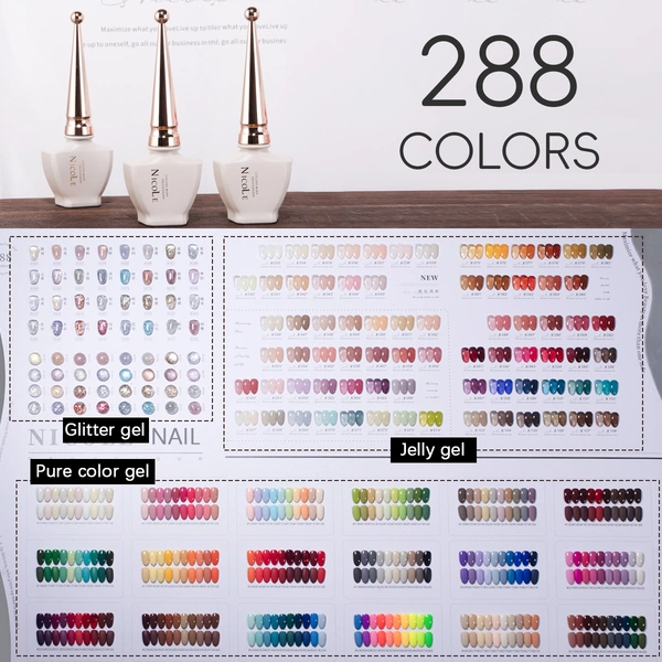 High end gel nail polish set-ZRKGEL nail factory