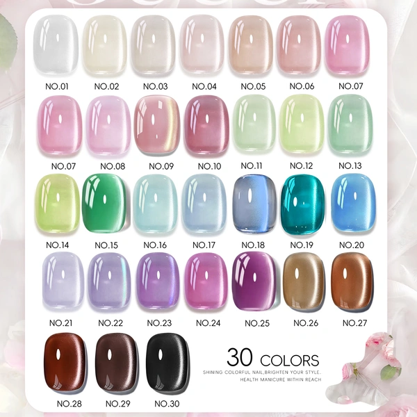 Wholesale Hema/Tpo Free Cat-Eye Gel Polish | Private Label OEM - ZRKGEL