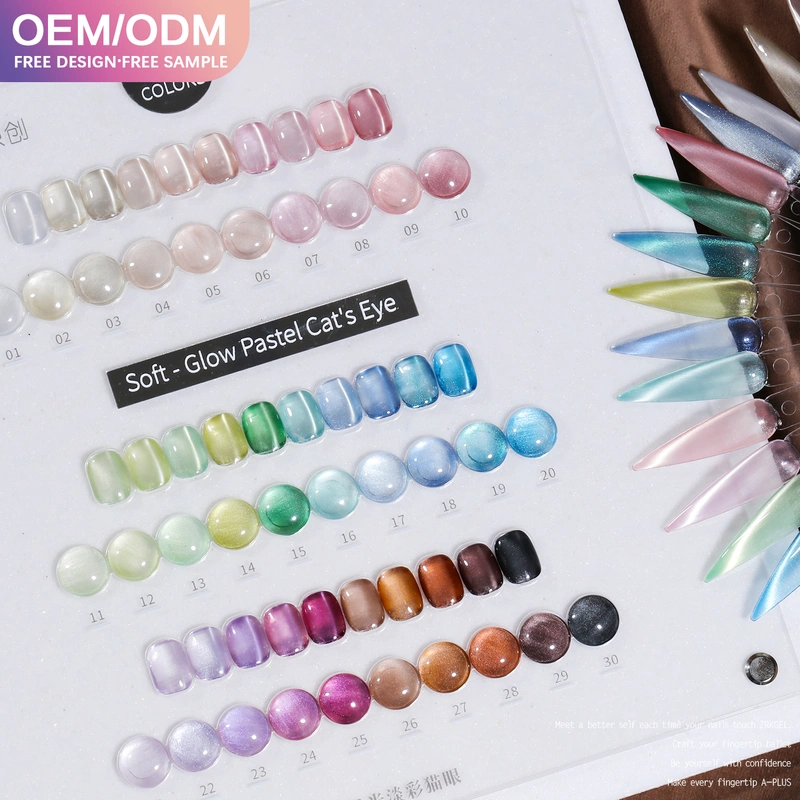 Wholesale Hema/Tpo Free Cat-Eye Gel Polish | Private Label OEM - ZRKGEL