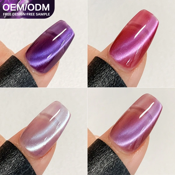 Wholesale Hema/Tpo Free Cat-Eye Gel Polish | Private Label OEM - ZRKGEL
