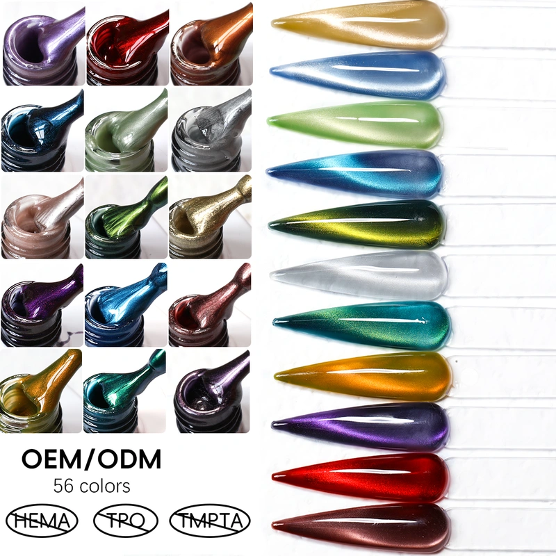 Wholesale Hema/Tpo Free Cat-Eye Gel Polish | Private Label OEM - ZRKGEL