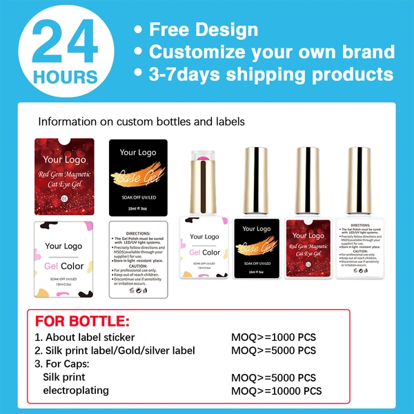 Wholesale Hema/Tpo Free Cat-Eye Gel Polish | Private Label OEM - ZRKGEL