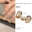 HEMA/TPO Free Glitter Gel Polish Set - 20 Colors | ZRKGEL Nail