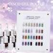 30 Colors HEMA/TPO Free Sparkling Star Glitter Gel Polish Set | ZRKGEL