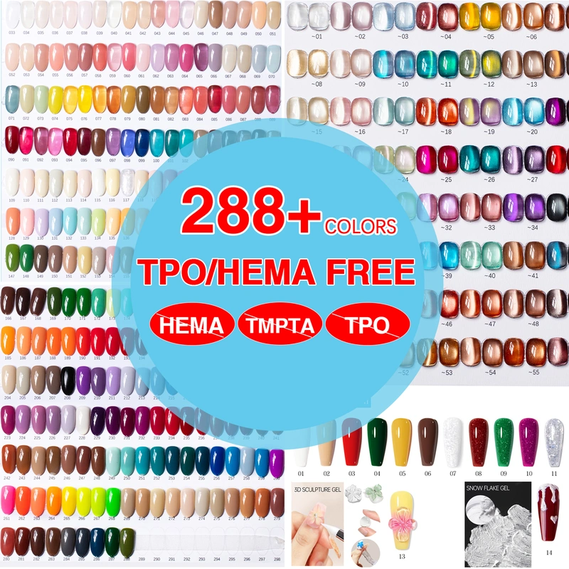 HEMA & TPO Free Gel Polish Wholesale | 300+ Colors OEM Private Label - ZRKGEL