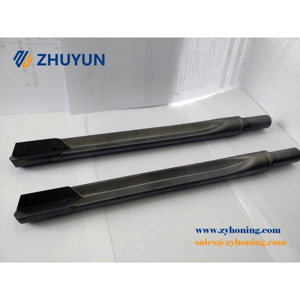 حفر مسدس حفرة عميقة ، حفر بشفة واحدة ، لحام بالنحاس ، عملية حفر بندقية