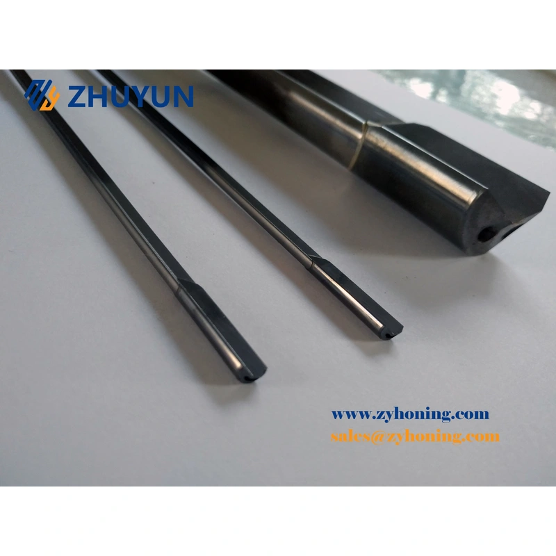 حفر مسدس حفرة عميقة ، حفر بشفة واحدة ، لحام بالنحاس ، عملية حفر بندقية