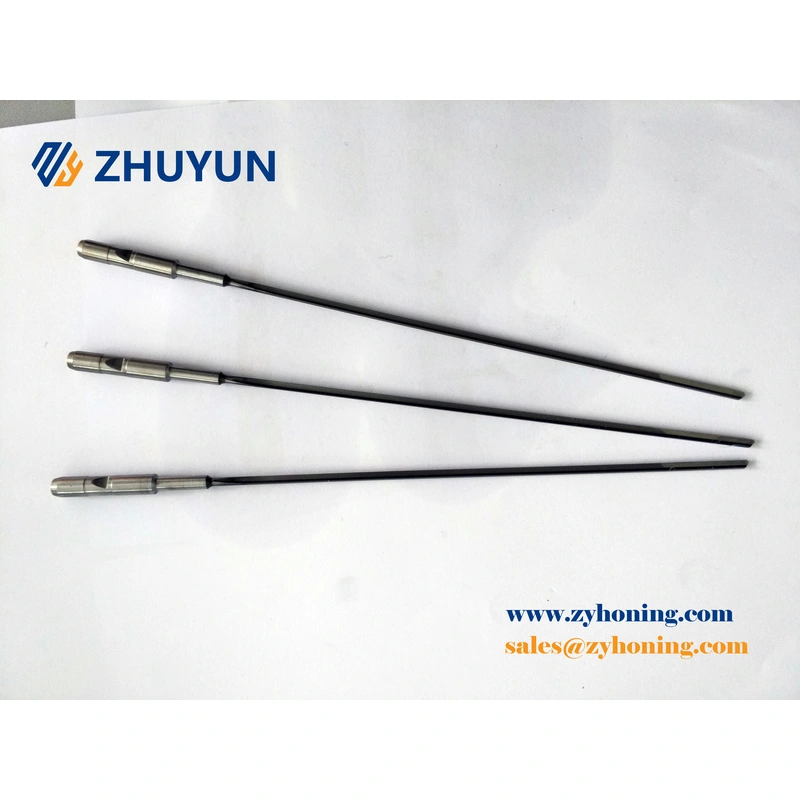 مثقاب بندقية كربيد صلبة ذات حافة واحدة ، مثقاب مسدس ثقب عميق كربيد صلب